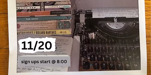 Folio - a Literary Open Mic