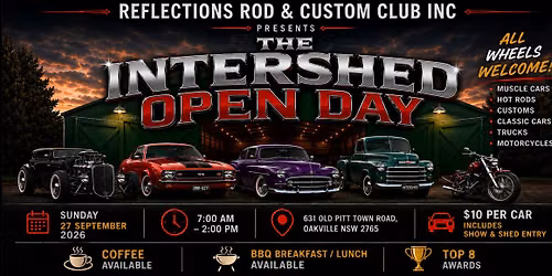 Intershed Show & Shine and Open Day 