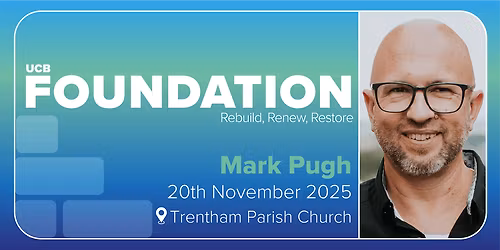Foundation with Mark Pugh (in-person event)