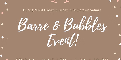 Barre And Bubbles \ud83e\udd42