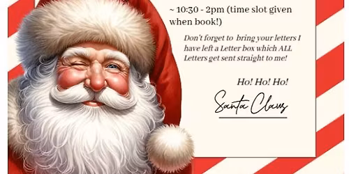 Little Farmers Meet Santa - BOOKING ONLY