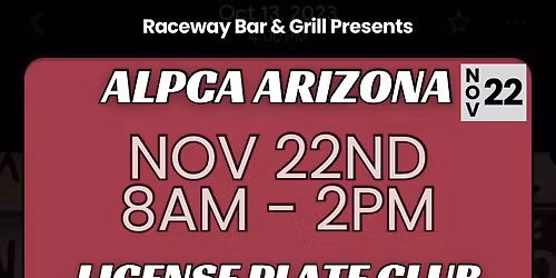 License Plate Club Meet Up