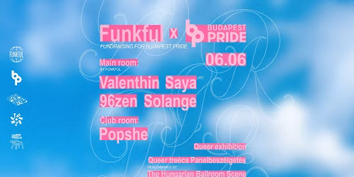 Funkful Pride Month Opening Fundraiser Party at Turbina — Turbina Kulturális Központ
