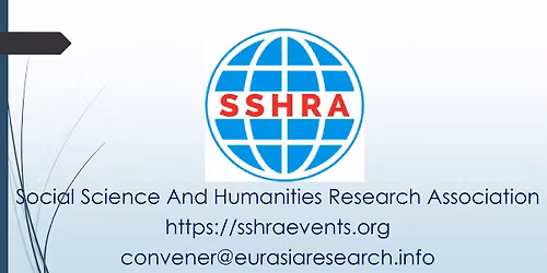 Social Science & Humanities Research Association International Conference, 1-2 Dec, Kuala Lumpur