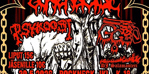 Heavy Metal Thunderstrike presents: Gorekaust, Psykoosi, Gravecity Bandits