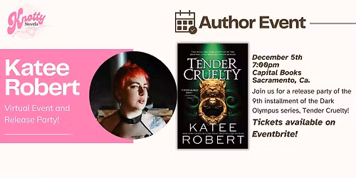 Virtual Event + Release Party - Tender Cruelty