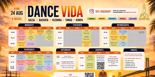 AUTUMN DANCE COURSES 2026 | DANCE VIDA\ud83d\udc83\ud83d\udd7a