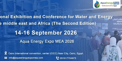 Aqua Energy Expo MEA 2026