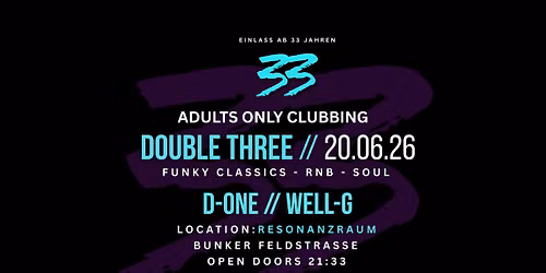 DOUBLE THREE 33