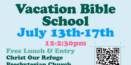 \ud83c\udfc1Grace Fellowship Pres. Church\/Christ Our Refuge Pres. Church VACATION BIBLE SCHOOL 2026 \ud83c\udfce\ufe0f