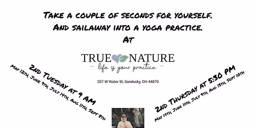 Take a second - Yoga Class