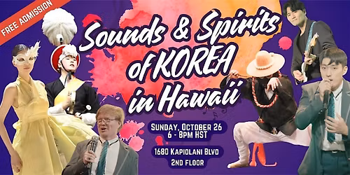 Sounds & Spirit of Korea in Hawaii: Sohyun Moon Esion Musical Celebration