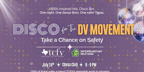 Disco for the DV Movement: A Fundraiser for TCFV