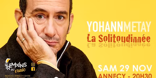 La Solitoudinn\u00e9e avec Yohann Metay