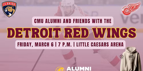 CMU Alumni and Friends with the Detroit Red Wings
