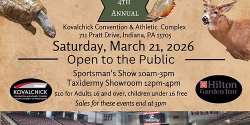 Sportsman's Show by The PA Taxidermist Association 