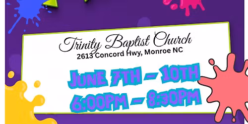 VACATION BIBLE SCHOOL 2026