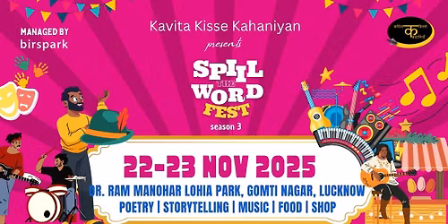 Spill The Word Fest Season 3 - 2025 by Kavita Kisse Kahaniyan