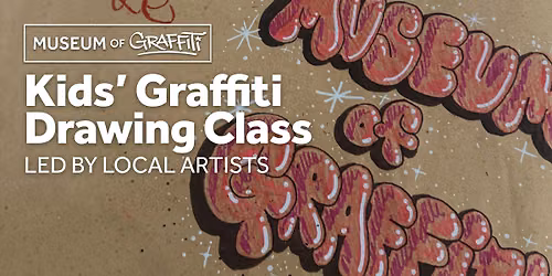 Kids' Graffiti Drawing Class Led By Local Artists