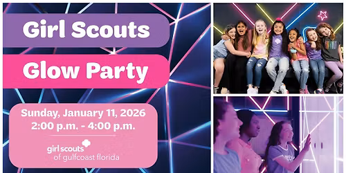 Glow with Girl Scouts Party