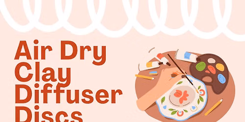 Air Dry Clay Diffuser Discs