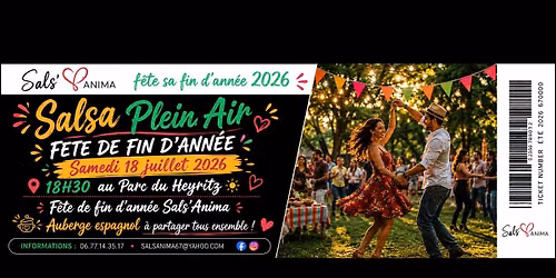 Salsa Plein Air - F\u00eate de Fin d'Ann\u00e9e 
