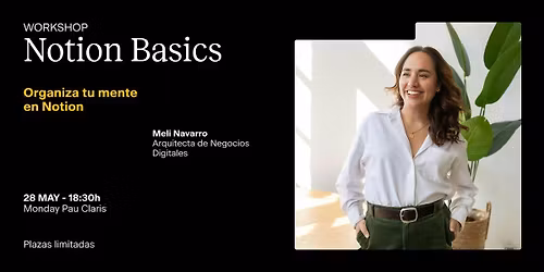 Workshop Notion Basics con Meli Navarro