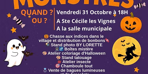 SOIR\u00c9E HALLOWEEN \/ LE BAL DES MONSTRES
