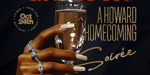 Howard University Homecoming: Welcome Back Homecoming Party!