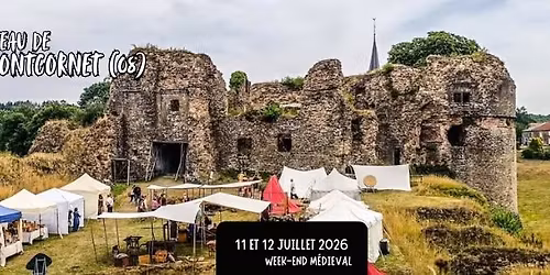 Week end m\u00e9di\u00e9val - Ch\u00e2teau de Montcornet 08