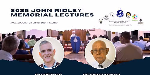 2025 John Ridley Memorial Lectures