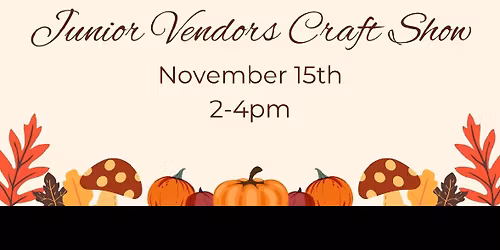 Junior Vendors Craft Show