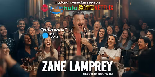 Comedian ZANE LAMPREY in Manchester, NH