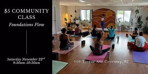 Community Yoga Class: Foundations Flow
