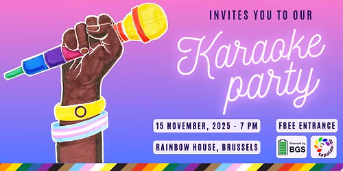 Karaoke Party at the Rainbow House