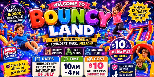 Bouncy Land at Founders Park