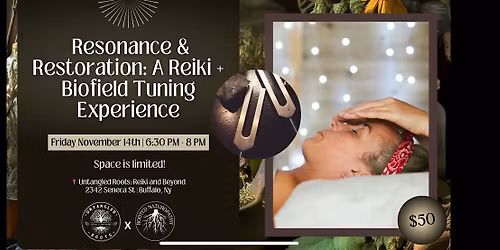 Resonance & Restoration: A Reiki + Biofield Tuning Experience