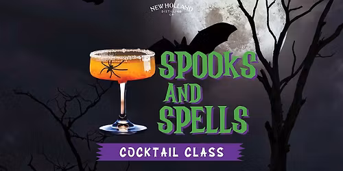Spooks & Spells Cocktail Class