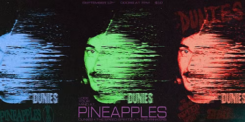 Dunies ft. The Speed Spirits, The Shrinkers at Pineapples