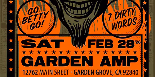 Gamblers Mark, Amazing Royal Crowns Featuring Special Guests Go Betty Go! & 7 Dirty Words