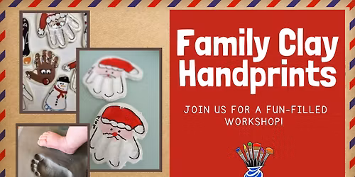 Family Clay Handprints - Workshop