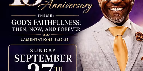 Glory Outreach Christian Ministries 15th Church & Pastoral Anniversary