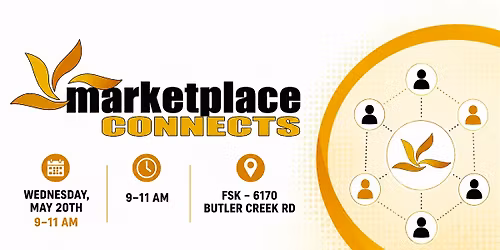 Marketplace Connects - A Free and Casual Networking Event