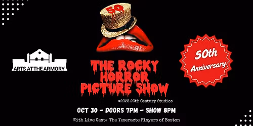 Arts at the Armory Presents The Rocky Horror Picture Show 50th Anniversary