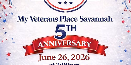 5th Anniversary Ceremony (My Veterans Place Savannah)