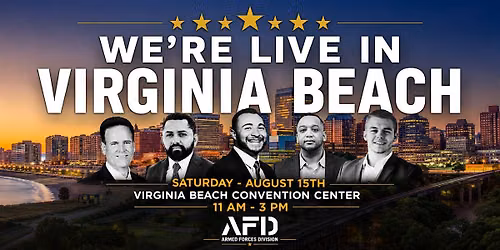 Armed Forces Division: Military Community Event \u2013 Virginia Beach, VA