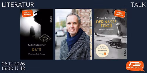 Literatur Talk mit Volker Kutscher