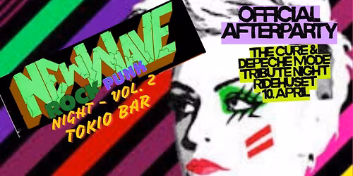 New wave musiX- 80s synth-pop, rock & punk dj night - Afterparty 