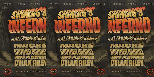 Shindig's Inferno: A Hell of a Halloween Pary