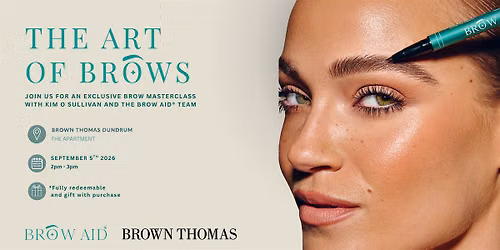 The Art of Brows with BROW AID\u00ae